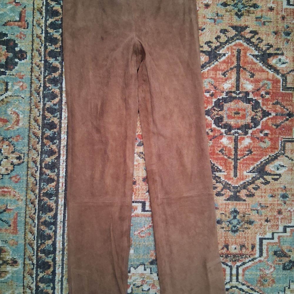 Vince Brown Suede Pants